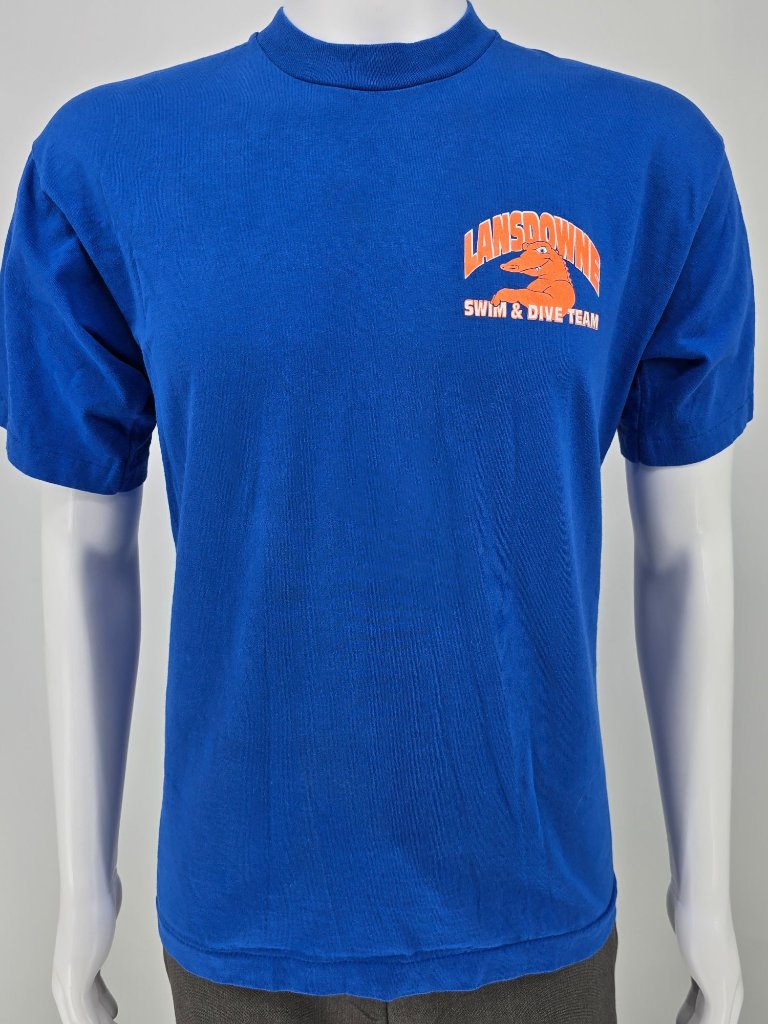 Vintage 1990s Landsowne Gaters Swim Dive Team Lexington Ky TShirt M